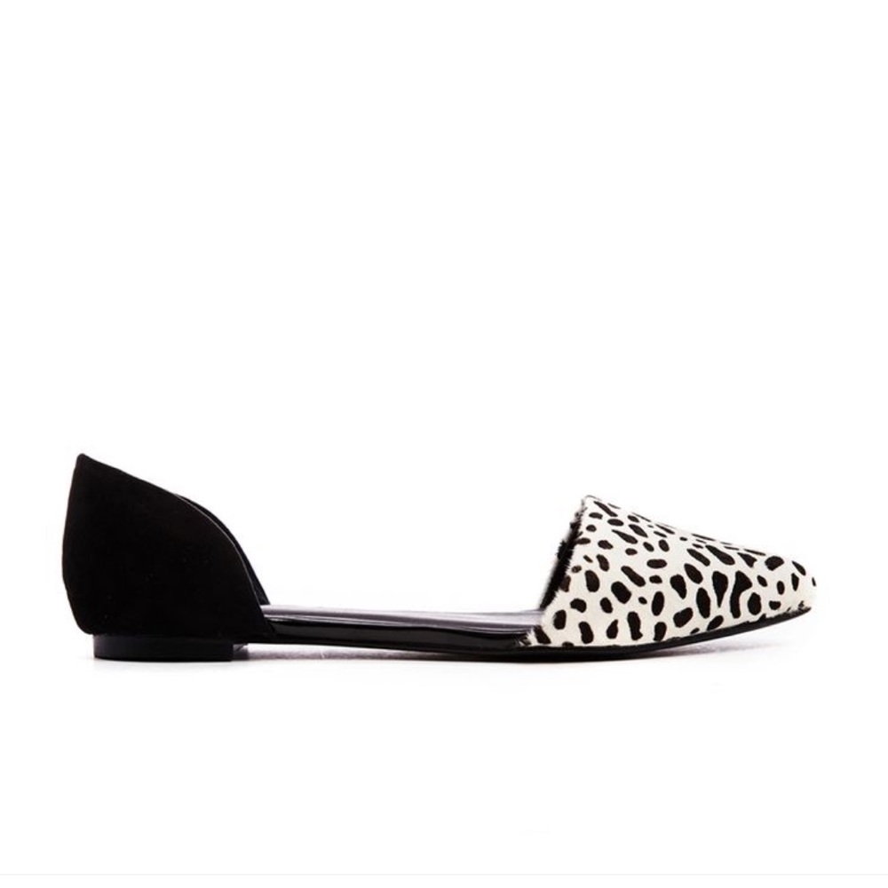 ASOS LITTLE ROCK Pony Ballet Flats